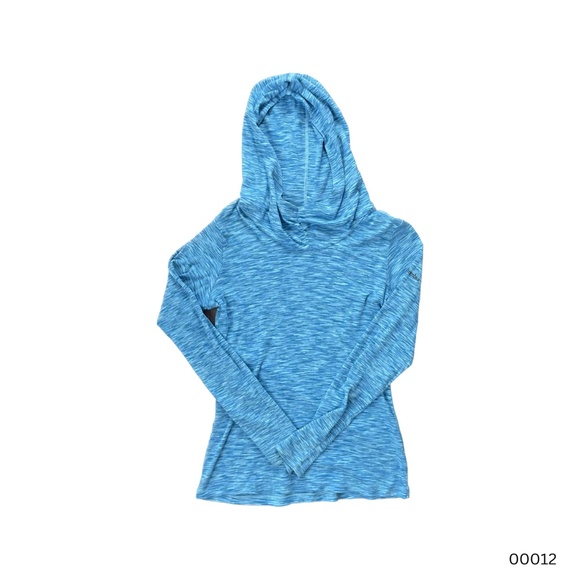 Columbia Omni-Wick Long Sleeve Hooded Top (Women's) (M) (Blue) - Picture 1 of 3